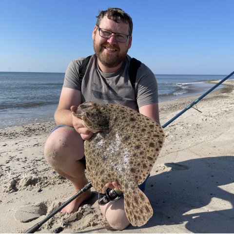 Trofæfisk fra den jyske vestkyst